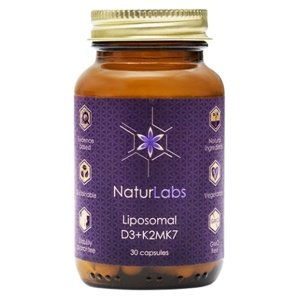 NaturLabs Liposomální Vitamín D3 + K2 30 kapslí