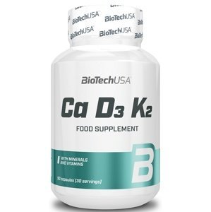 Biotech USA BiotechUSA Ca+D3+K2 90 kapslí