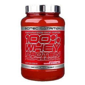 Scitec Nutrition Scitec 100% Whey Protein Professional 920 g - jahoda/bílá čokoláda