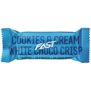Fast Rox Protein bar 55 g - Cookies & Cream/White Chocolate