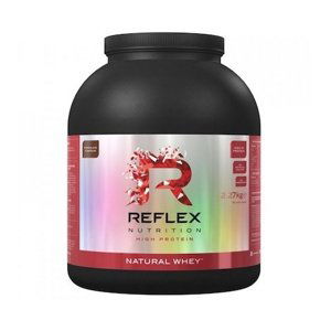 Reflex Nutrition Reflex Natural Whey 2,27kg - čokoláda + Vitamin D3 100 kapslí ZDARMA