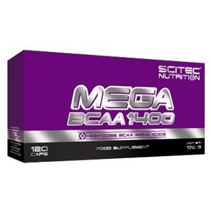 Scitec Nutrition Scitec Mega BCAA 1400 120 kapslí