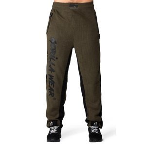 Gorilla Wear Pánské tepláky Augustine Old School Pants Army Green - L/XL