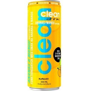 Clean Drink BCAA 330 ml - Ovocná směs VÝPRODEJ (DMT 23.02.2024)