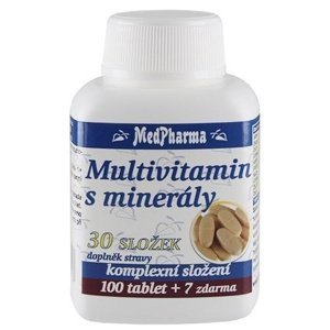 Medpharma Multivitamin s minerály 107 tablet