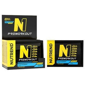 Nutrend N1 PRE-WORKOUT 10x17g - modrá malina