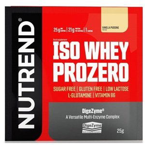 Nutrend Iso Whey Prozero 25g - bílá čokoláda