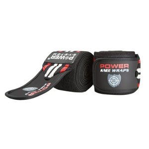 Power System Bandáže na kolena KNEE WRAPS - červená