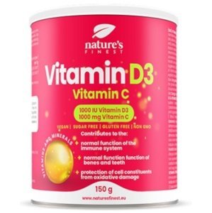 Nature's Finest Vitamin D3 + Vitamin C 150g