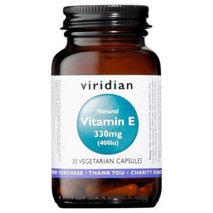 Viridian Nutrition Viridian Vitamin E 330mg 400iu 30 kapslí