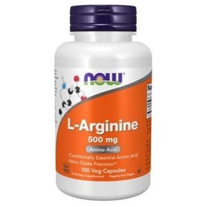 Now Foods L-Arginine 500mg 100 kapslí