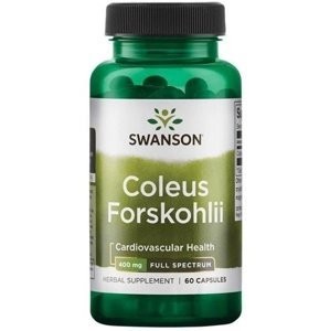 Swanson Full Spectrum Coleus Forskohlii 400 mg 60 kapslí