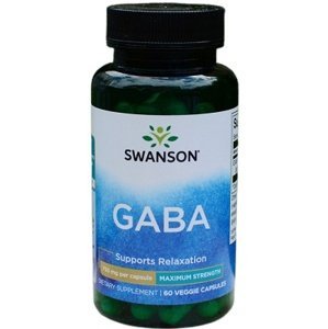 Swanson Gaba 750 mg 60 kapslí