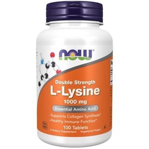 Now Foods L-Lysin 1000 mg 100 kapslí