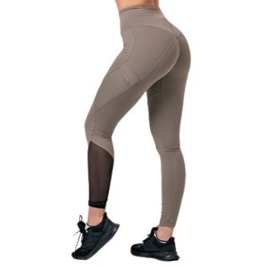 Nebbia Fit & Smart legíny s vysokým pasem 572 mocha - L