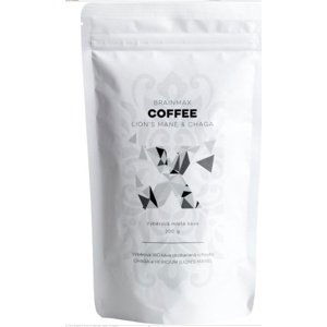 BrainMax Coffee BIO káva s medicinálními houbami Lion's Mane & Chaga 200 g