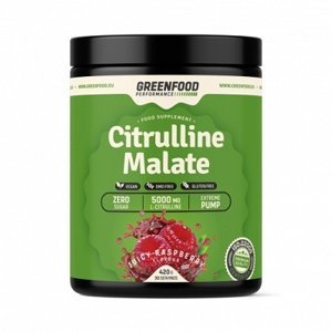 GreenFood Performance Citrulline Malate 420 g - malina