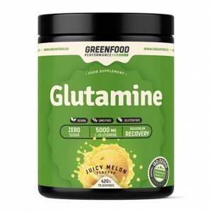 GreenFood Performance Glutamine 420 g - meloun