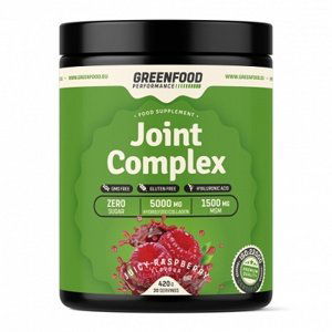 GreenFood Performance Joint Complex 420 g - malina + Šejkr 500 ml ZDARMA