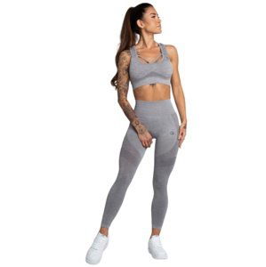 Gym Glamour Legíny Bezešvé Fusion Light Grey - L/XL