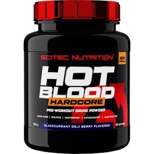 Scitec Nutrition Scitec Hot Blood Hardcore 700 g - pomerančový džus