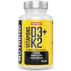 Nutrend Vitamins D3 + K2 90 kapslí