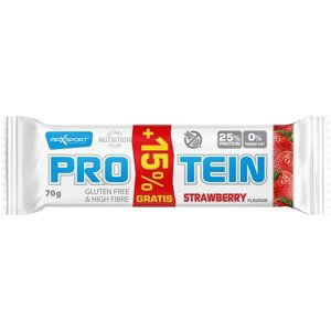 MaxSport Protein Bar 60g + 15% GRATIS - jahoda