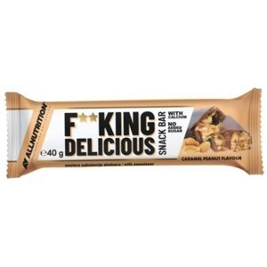 All Nutrition AllNutrition F**king Delicious Snack Bar 40 g - karamel/arašíd