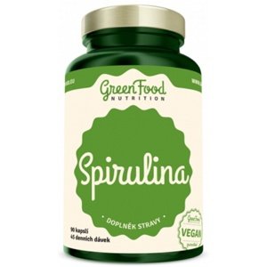 GreenFood Spirulina 90 kapslí