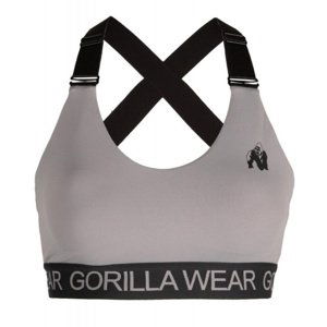 Gorilla Wear Colby sportovní podprsenka šedá - S