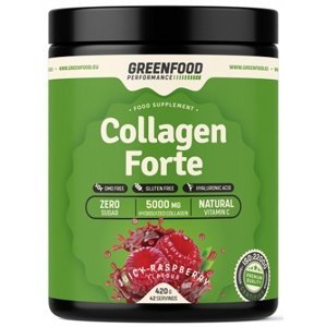 GreenFood Performance Collagen Forte 420 g - malina