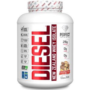 Perfect Sports Diesel 100% New Zealand Whey Isolate 2270 g - trojitá čokoláda