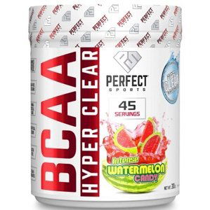 Perfect Sports BCAA Hyper Clear 310 g - broskvové bonbony