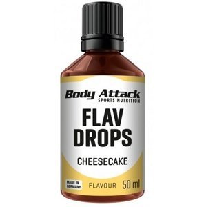 Body Attack Flav Drops 50 ml - Cheesecake
