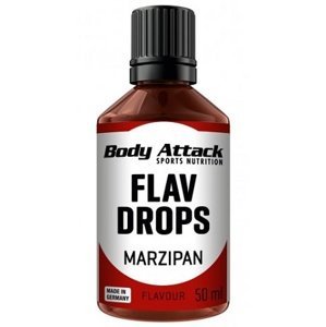 Body Attack Flav Drops 50 ml - Marcipán