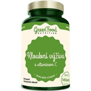 GreenFood Kloubní výživa s vitamínem C 60 kapslí