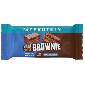 Myprotein Double Dough Brownie 60 g - čokoláda