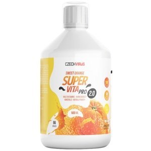 Czech Virus SuperVita PRO V2.0 500 ml set 2 balení za zvýhodněnou cenu - pomeranč