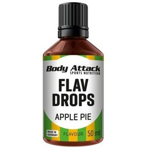 Body Attack Flav Drops 50 ml - jablečný koláč