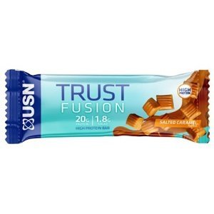 USN (Ultimate Sports Nutrition) USN Trust Fusion Bar 55 g - slaný karamel VÝPRODEJ 4.2024