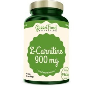 GreenFood L-Carnitine 900 mg 60 kapslí