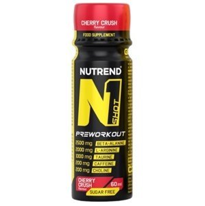 Nutrend N1 PRE-WORKOUT Shot 60 ml - třešeň