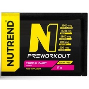 Nutrend N1 PRE-WORKOUT - 17g - tropical candy