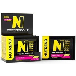 Nutrend N1 PRE-WORKOUT 10x17g - tropical candy