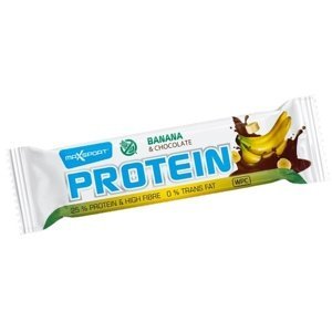 MaxSport Protein Bar 50 g - banán/čokoláda