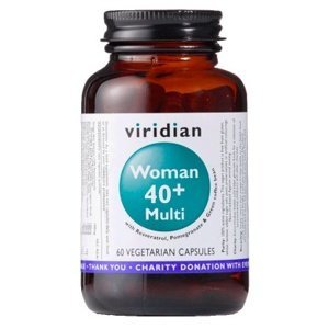 Viridian Nutrition Viridian 40+ Woman Multivitamin 60 kapslí