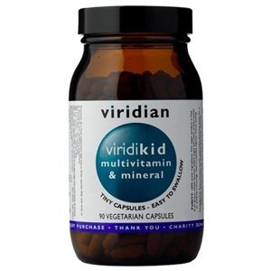 Viridian Nutrition Viridian Viridikid Multivitamin 90 kapslí