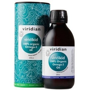 Viridian Nutrition Viridian Viridikid Bio Omega 3 olej pro děti 200 ml