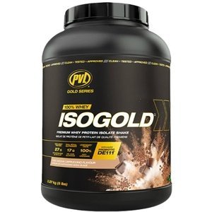 PVL Gold Series 100 % Whey Isogold 2270 g - ledové mocha kapučíno