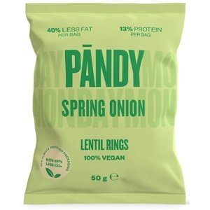 Pandy čočkové chipsy 50 g - spring onion